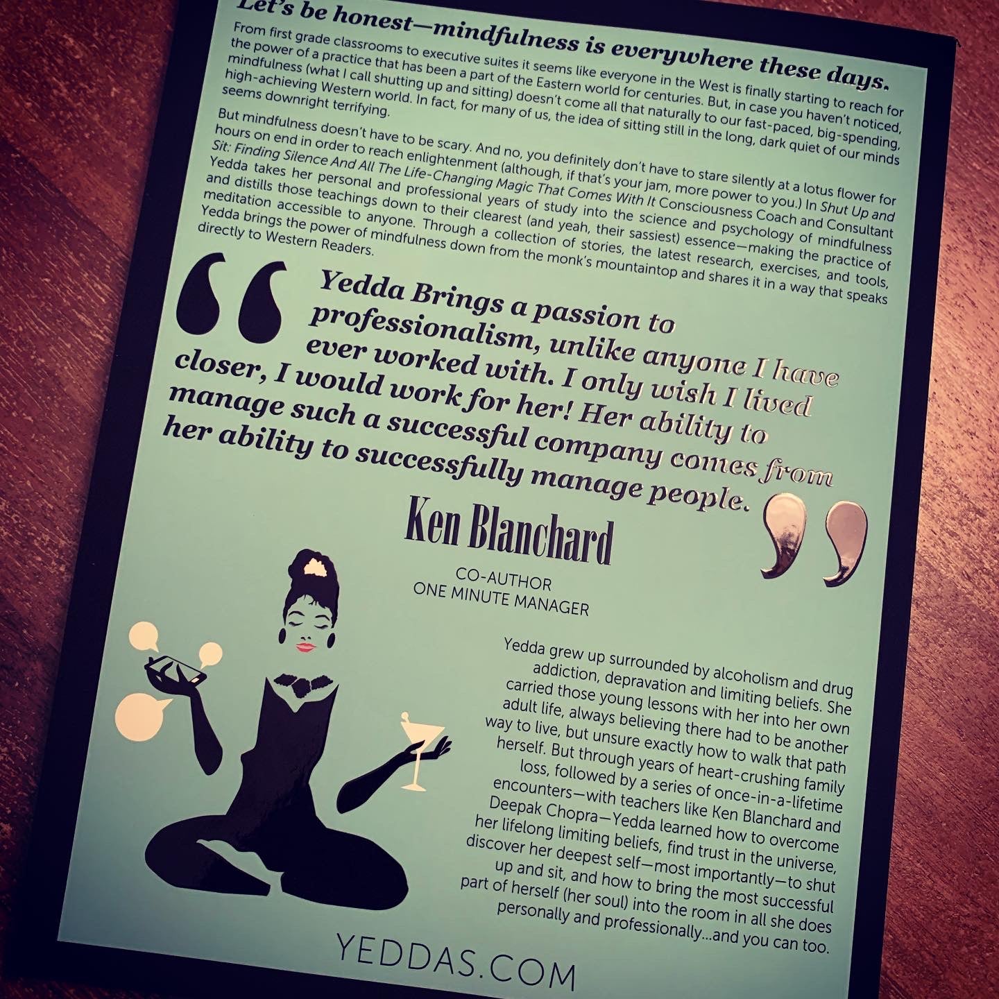 Workbook- Shut Up & Sit: Finding Silence and All the Life-changing Magic that Comes With It.
